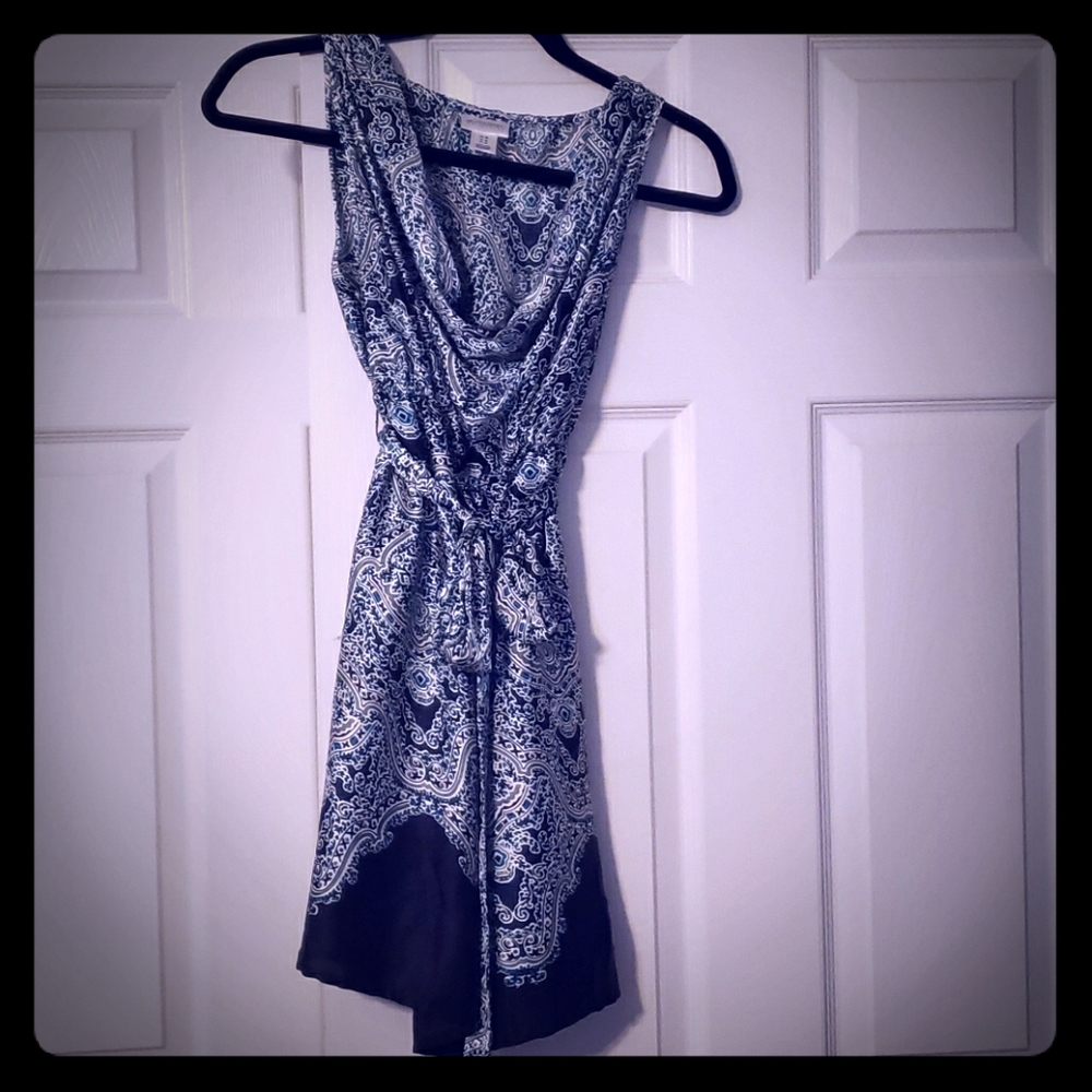 Motherhood Maternity Dressy Shirt with Tie waist